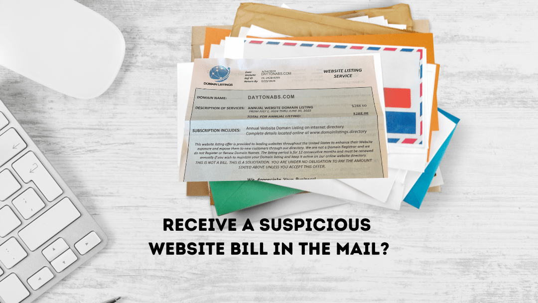 Beware of “Domain Listings” Letters: What You Need to Know