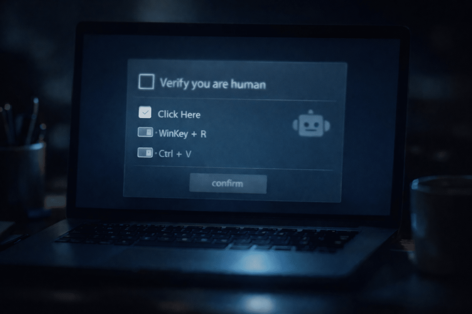 That “Prove You’re Human” Box May Be Trying to Steal Your Data