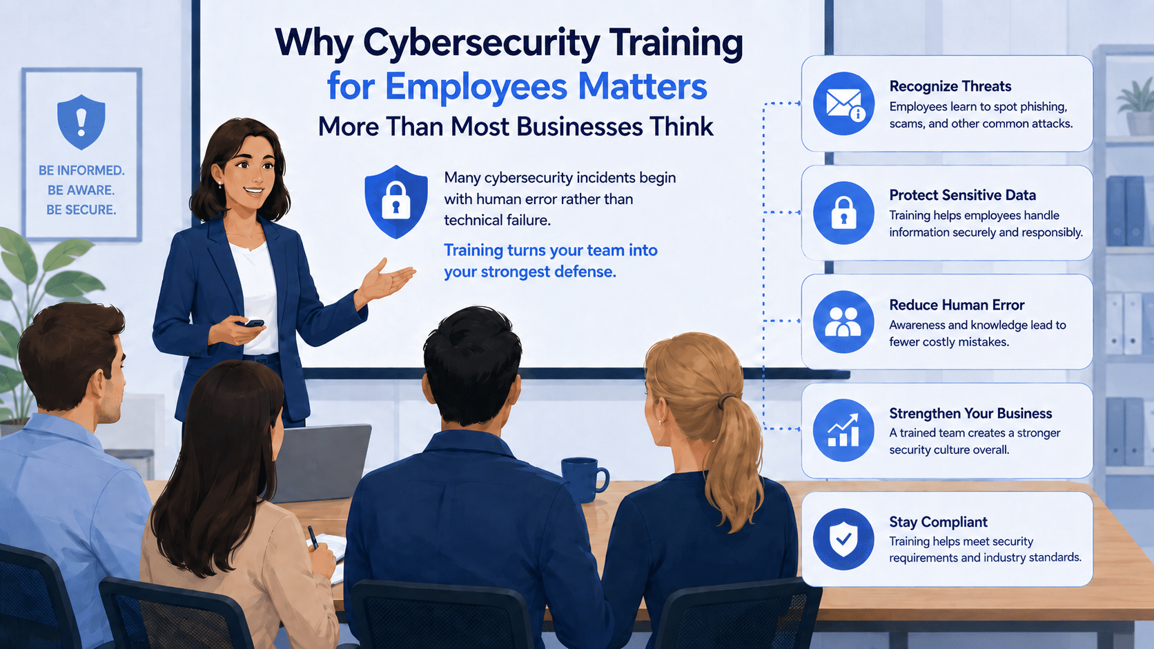 Why Cybersecurity Training for Employees Matters More Than Most Businesses Think