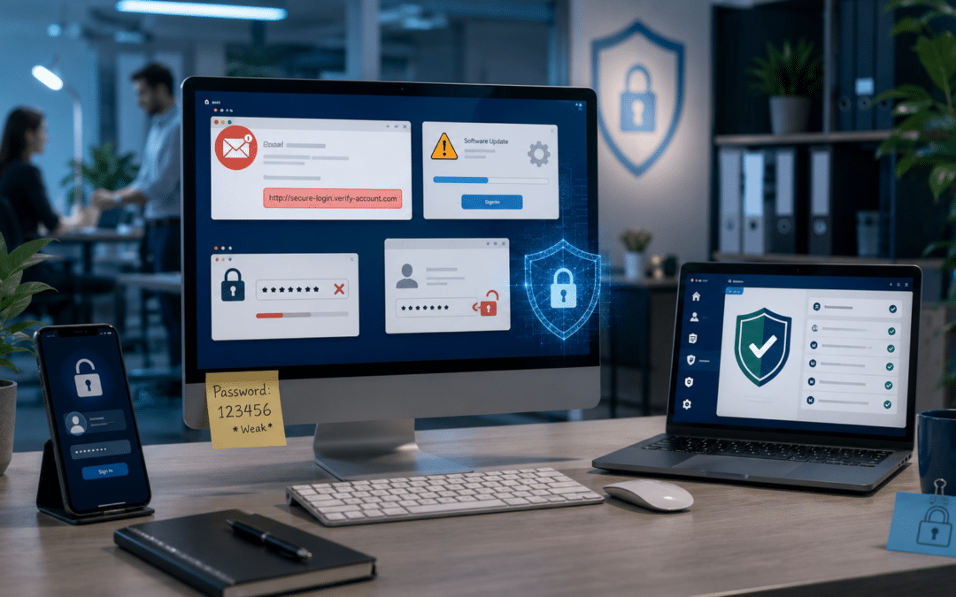 The Most Common Cybersecurity Mistakes Small Businesses Make