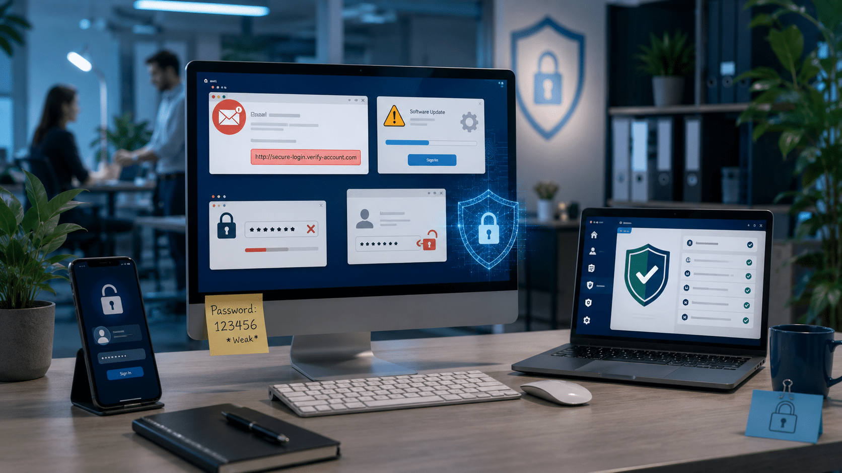 The Most Common Cybersecurity Mistakes Small Businesses Make